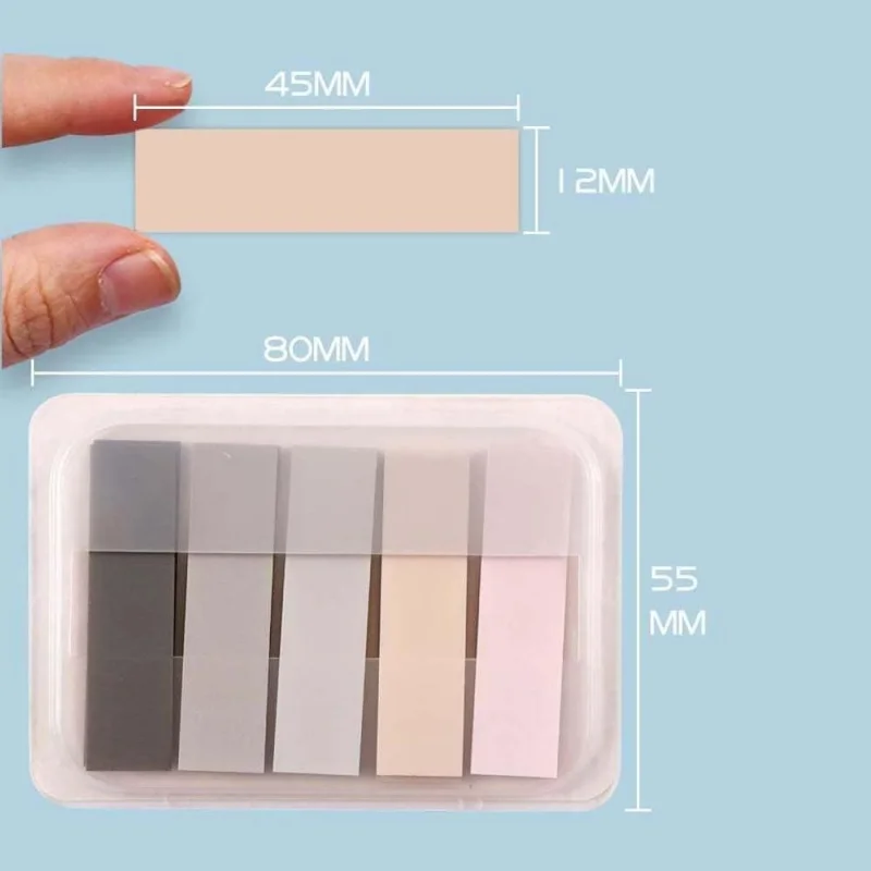 07Only photosGeneric 0 Count Multicolor Index Tabs, Sticky Notes Flags, Sticky Book Tabs for Annotating Books, Writable Page F