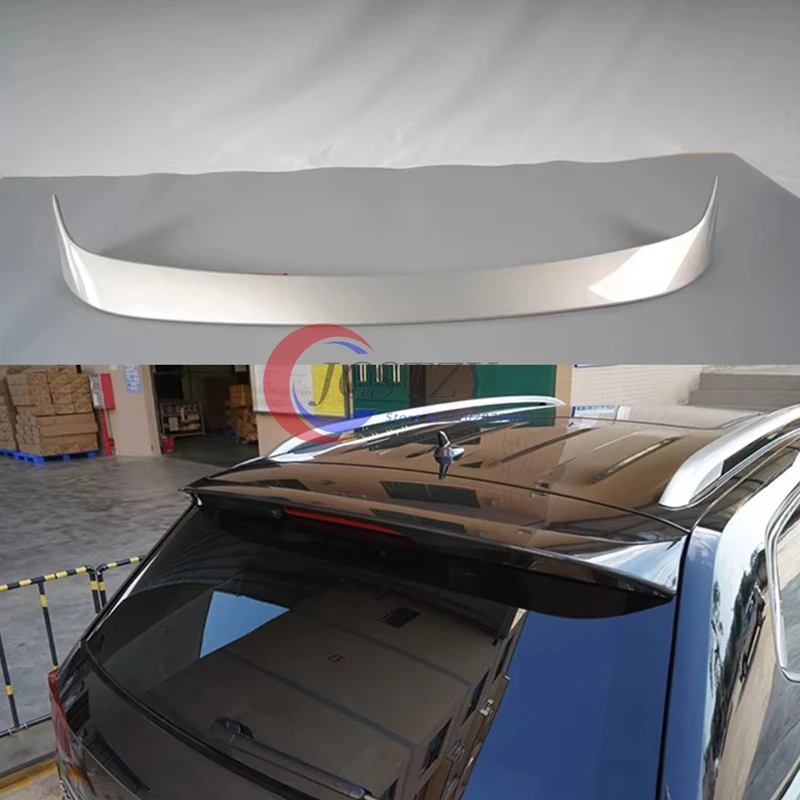 

For Volkswagen VW Atlas Teramont 2017-2020 ABS Plastic Unpainted Color Rear Spoiler Tail Trunk Boot Rear Wing Decoration