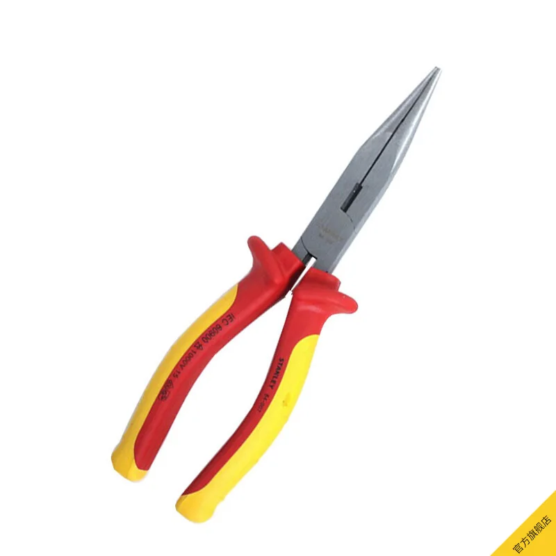 

Insulated pliers tool set 1000V steel wire pliers pointed nose oblique set 84-011