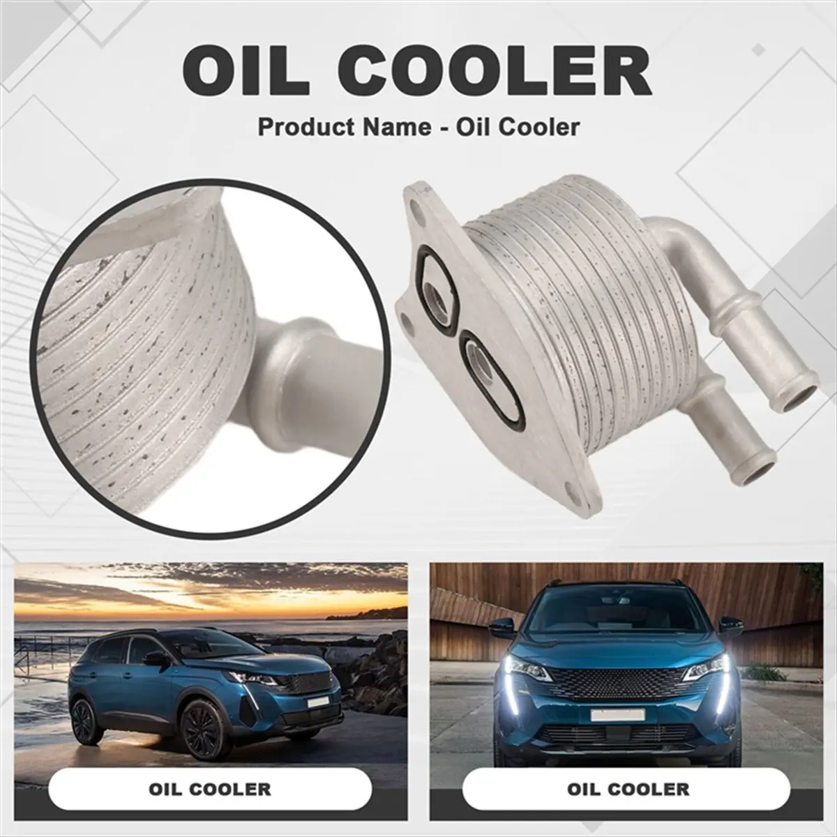 Super Sale ATN8/8-Speed Gearbox Radiator Transmission Oil Radiator for Peugeot 4008 5008 508L Citroen C5 Aircross C6 , 982774758