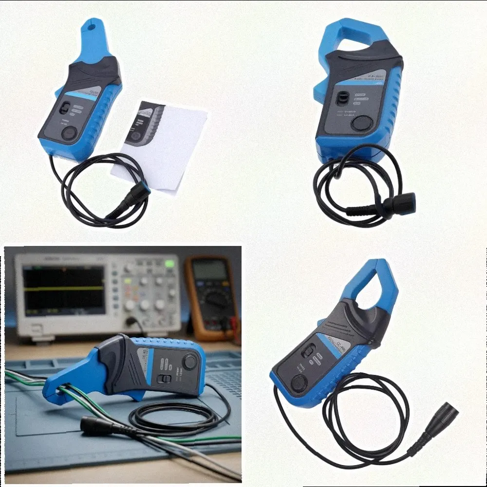 CC65 CC650 CC800 AC DC Current Clamp Probe 1mV 10mA For Oscilloscope Multimeter Waveform Measurement Testing Tool Accessories