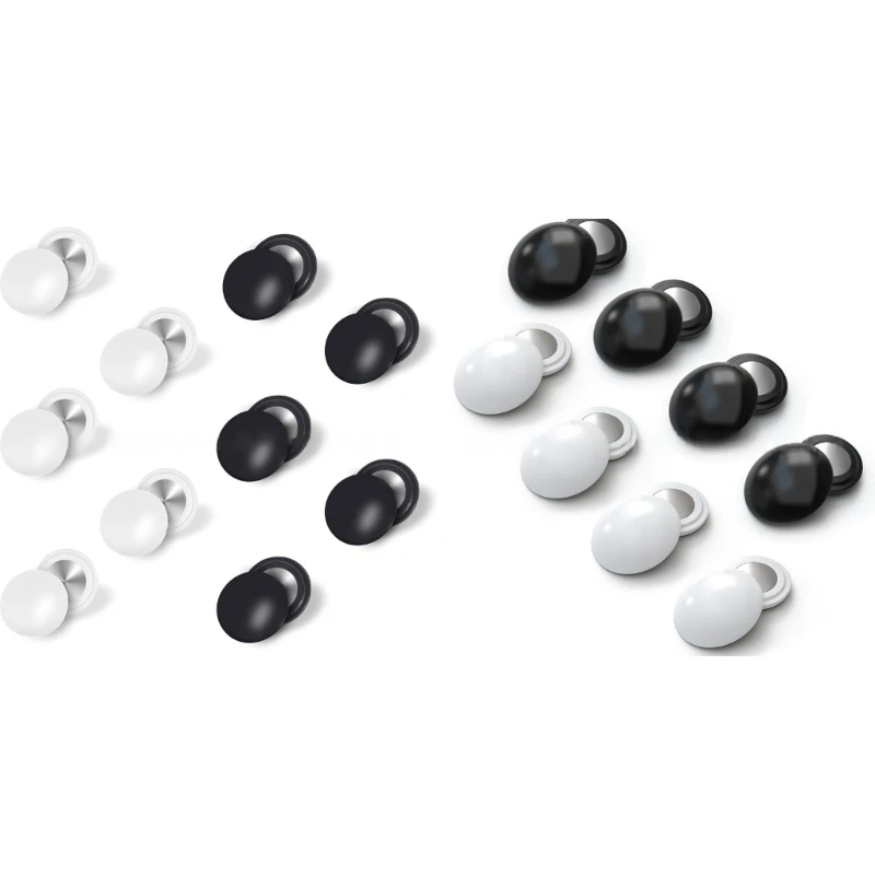 8/10Pcs Race Bib Fastening Clips Number Holders Magnets for Field Run Supplies JOMD