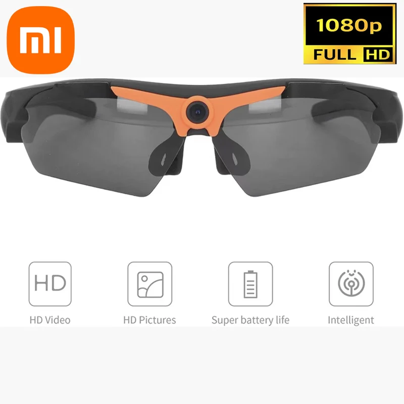 

Xiaomi Sports Camera Glasses Smart Bluetooth Sports Glasses 256GB Card Camera 4k Hd Driving Recorder Listening To Music Talking