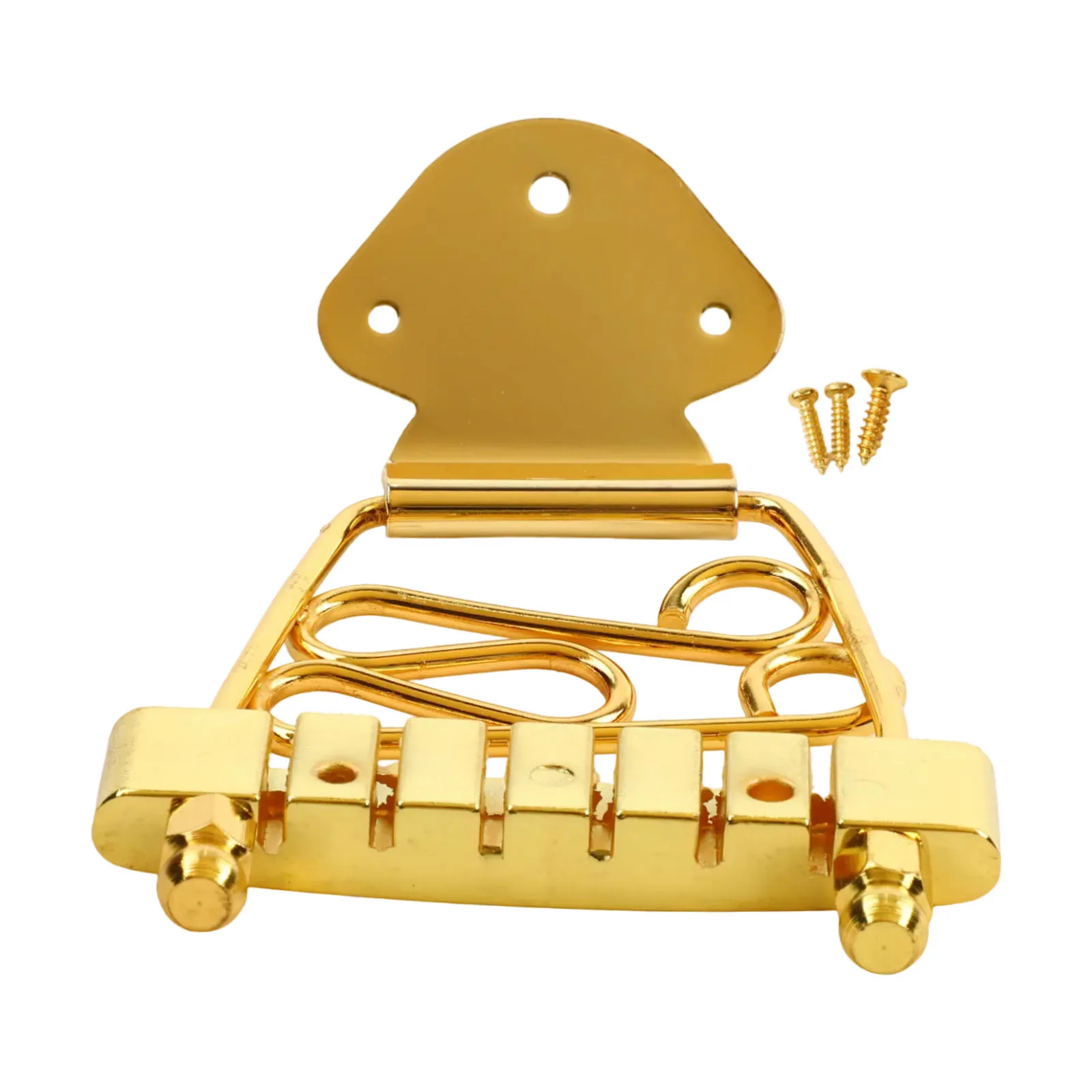 

Trapeze Tailpiece for 6 String Electric Guitars Reliable Design for Jazz LP Models Quick Installation with Mounting Screws