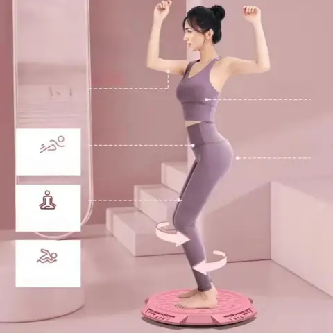 1pcs  fitness equipment Constellation twist waist disc abdominal muscle slimming waist device Silent fitness fitness disc sports