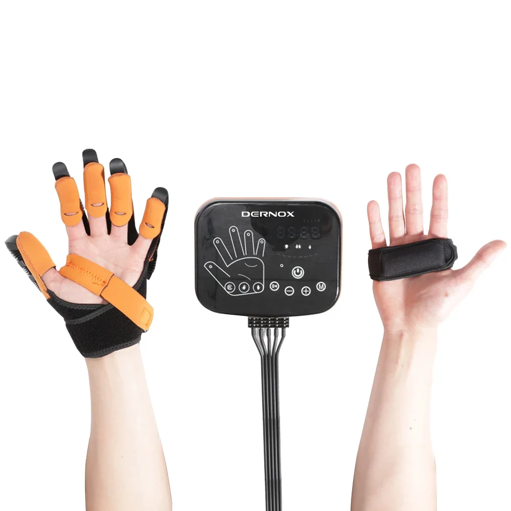 Dernox Handheld New Hand Function Finger Stroke Exercise Rehabilitation Robot Glove Equipment Hand Rehabilitation Gloves