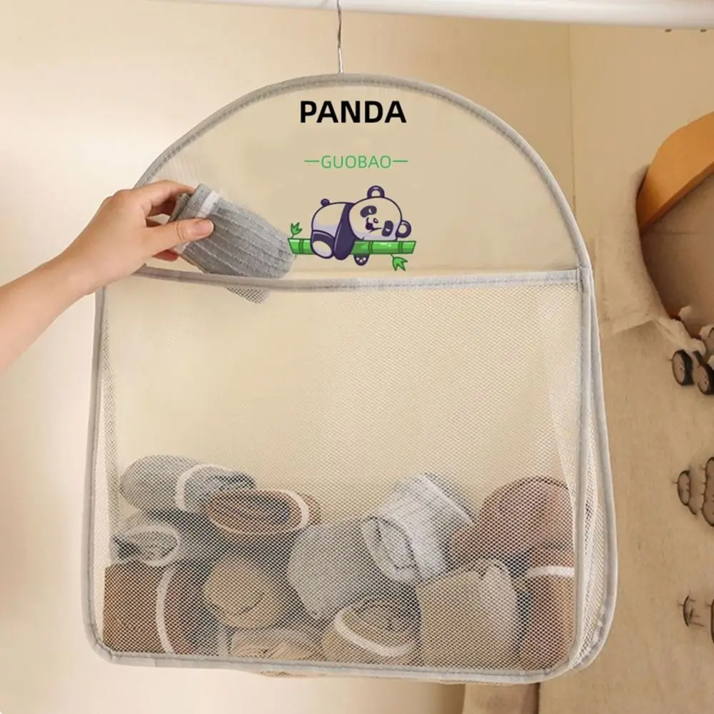 Multi-layer Storage Mesh Bag Wardrobe Hanging Large Capacity Socks Storage Bags Multi-function Save Space Dormitory Storage Tool