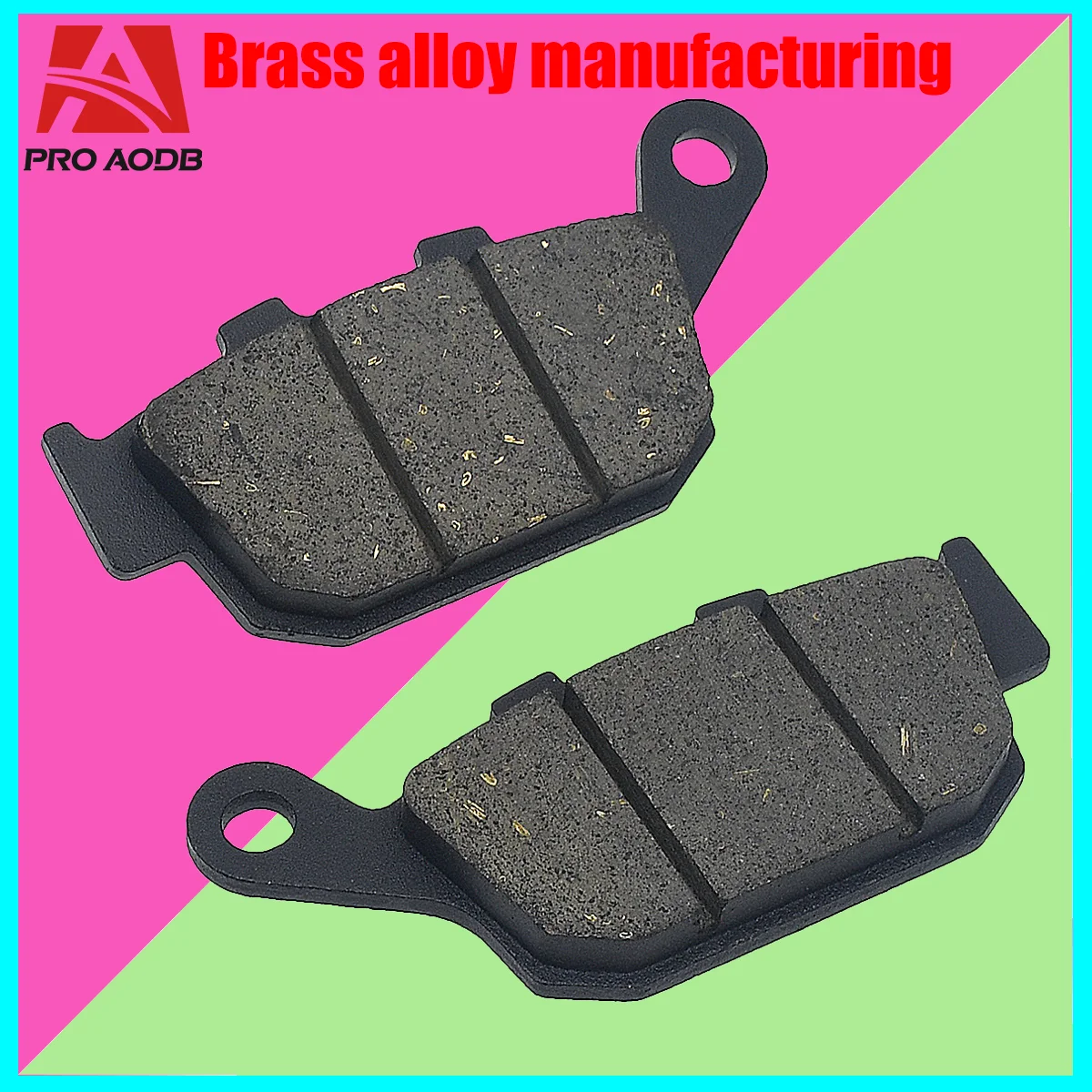 

Motorcycle brake pads brass alloy high quality material wear resistance and high temperature For HONDA XL600 XL650 XL700 XRV750