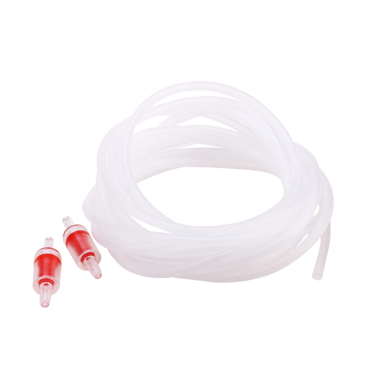 

5 Meters Oxygen Pipe Check Valve Airline Tube For Aquariums Standard Tubing With 2 Valves Air Pump Accessories Fish Safe Clear