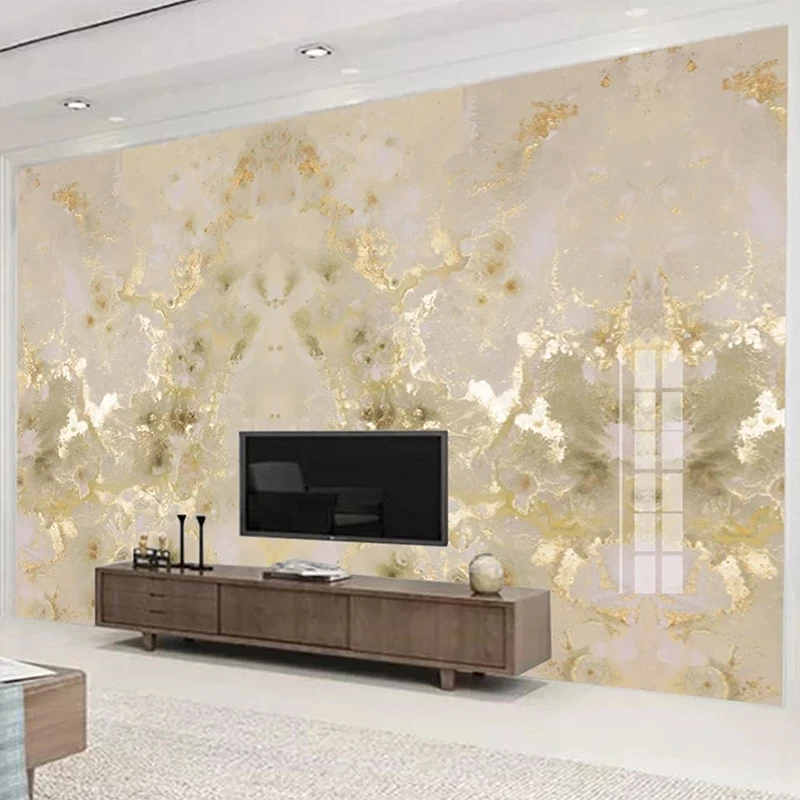 Customized Photo Wallpaper Jade Landscape Stone Marble Mural Living room sofa TV background wall bedroom restaurant wall fabric