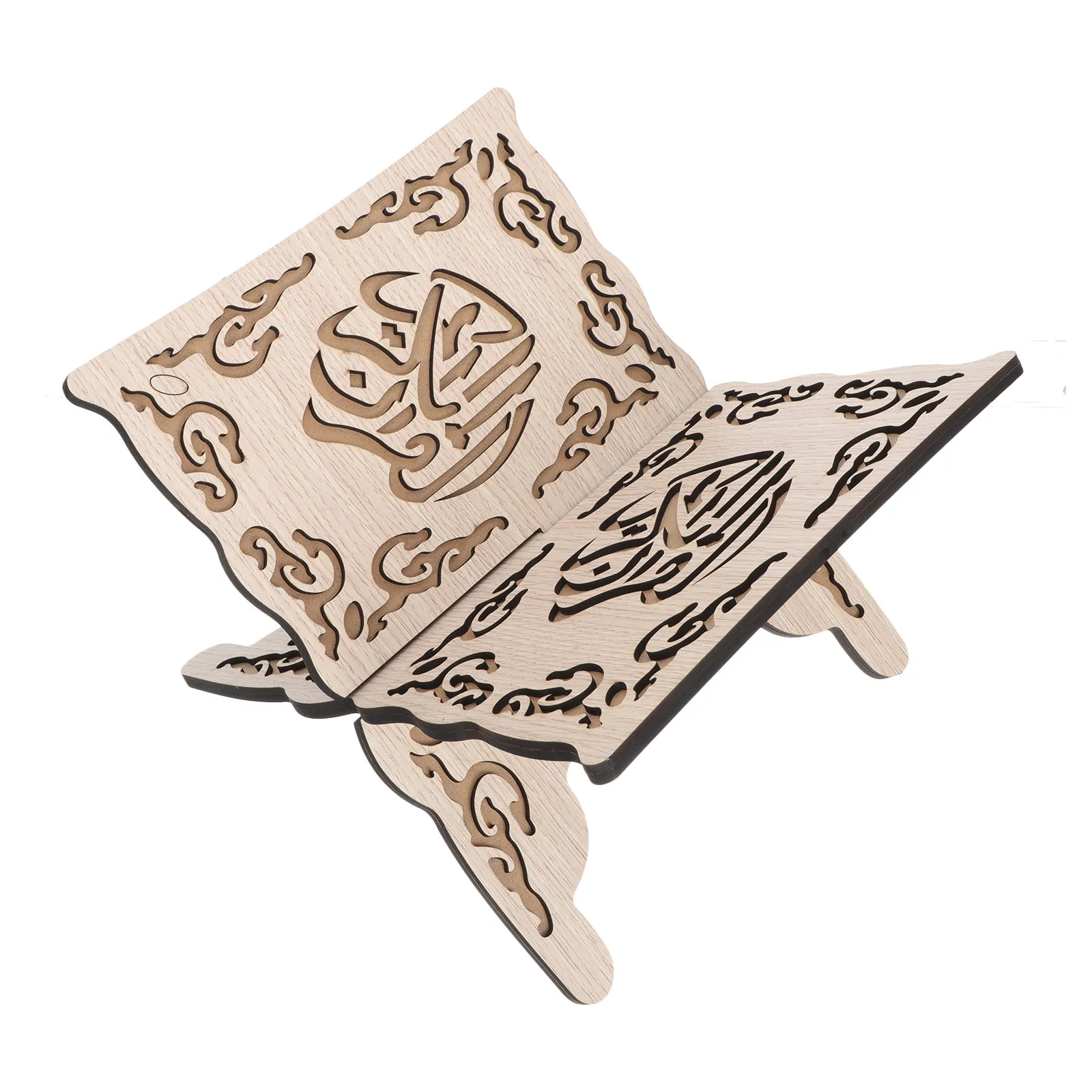 

Разборная деревянная подставка для чтения священных книг, держатель для молитвенных текстов, многофункциональная подставка для книг для дома, офиса, библиотеки