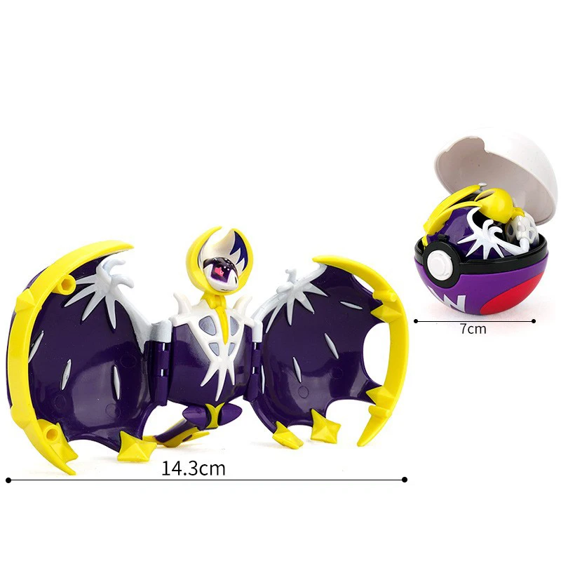 Pokemon PokeBall Blind Box Movable And Transformable Pikachu Super Dream Flame Dragon Cartoon Handheld Doll Children's Toy Gift