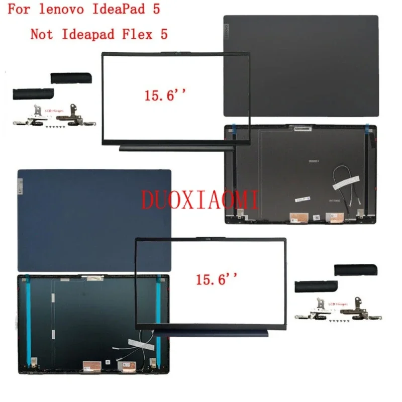 FOR Ideapad 5 15IIL05 15ARE05 15ITL05 15ALC05 Rear Lid/LCD Back Cover/Hinges NEW