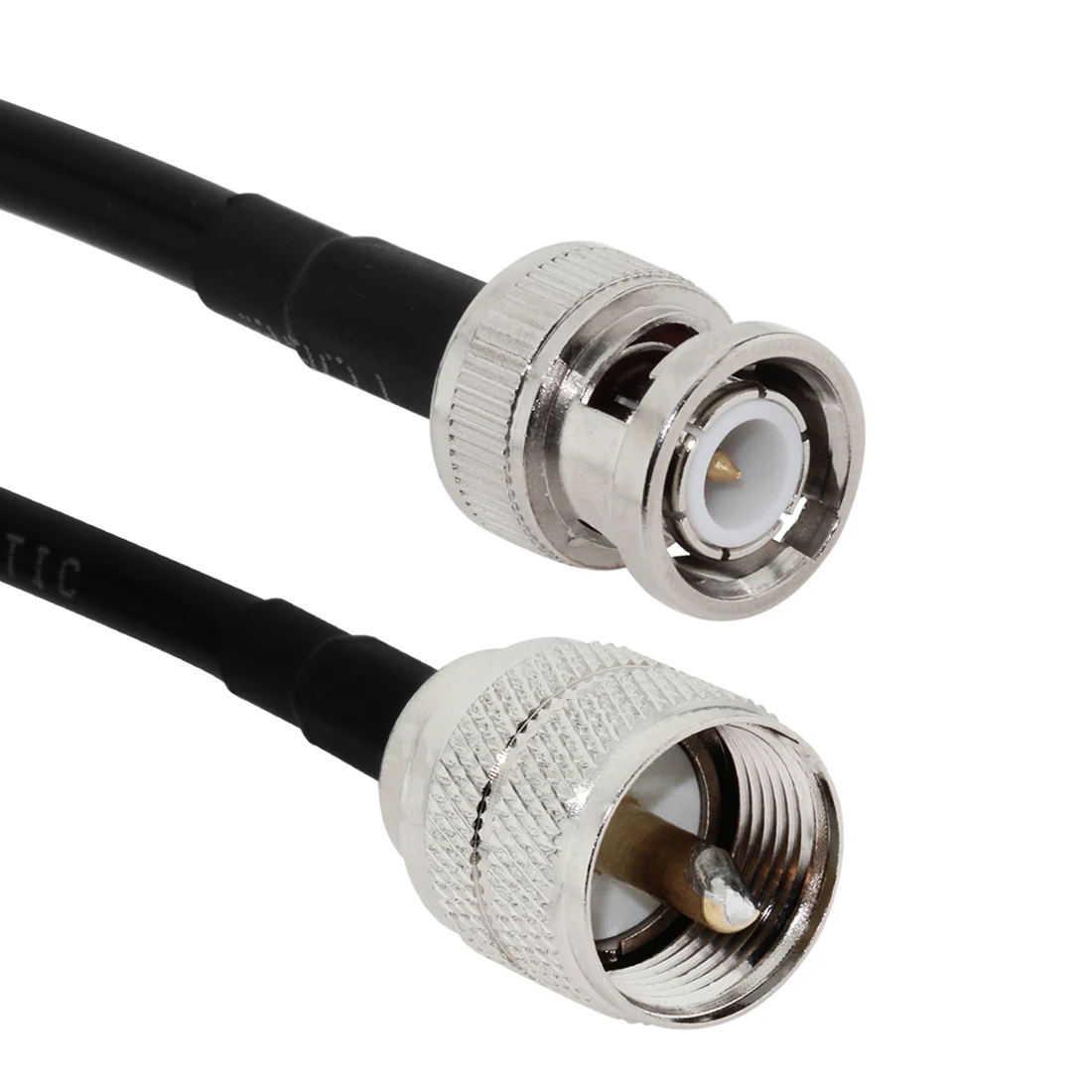 BNC Male to UHF Plug PL259 RF Pigtail Cable RG58 20inch/100cm for Wireless Router Wholesale New