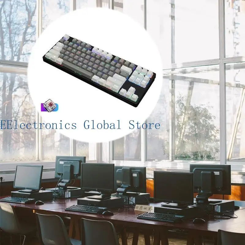 462B Mini Keyboard Bluetooth-compatible Wireless Dual Mode for Key RGB Mechanical Keyboard Kailh BOX Switch For Tabl