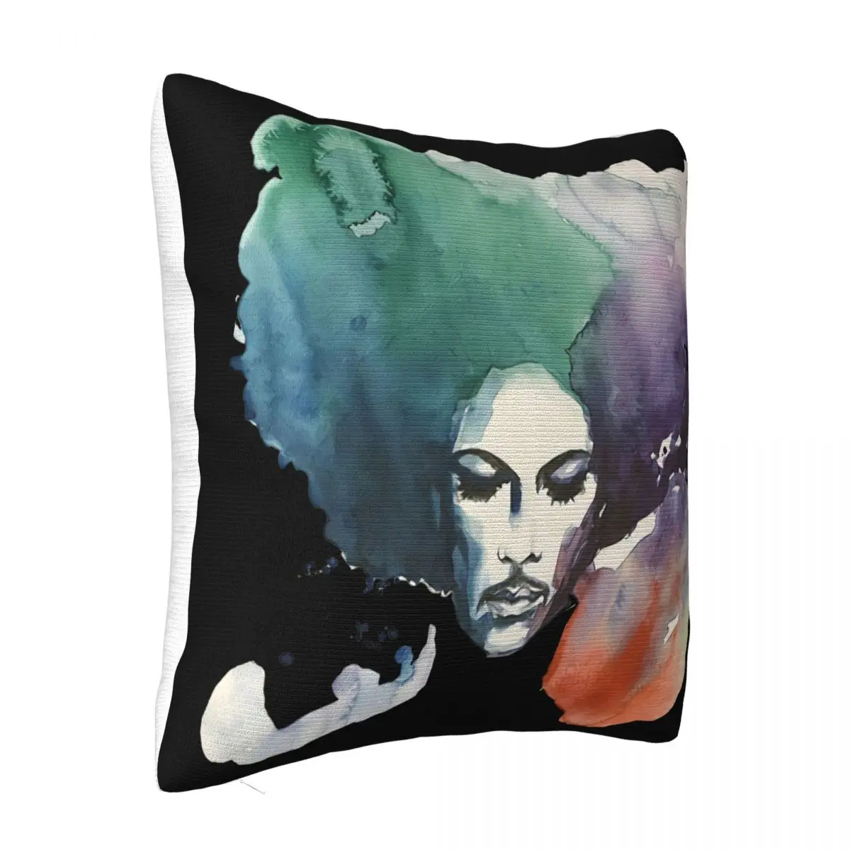 Prince Watercolor Portrait Vintage Mens Music Official Adults Leisure Comfortable Vacation Spring Design Loose Pillow Case