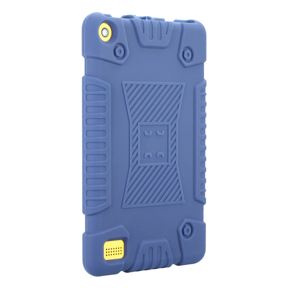 

Shockproof Silicone Lightweight Durable Anti-Slip Tablet 7Th Gen 2017 Black Accessories Tablet Case For 7 Silicone