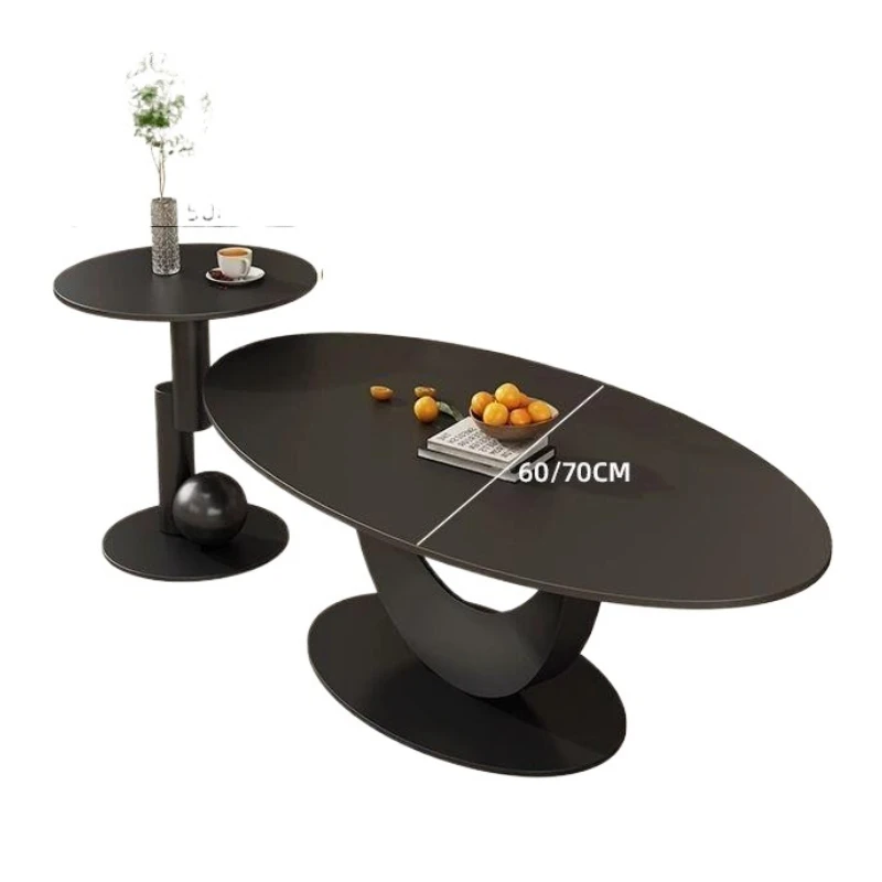 

Легкий роскошный креативный журнальный столик из каменной плиты-бабочки, простой журнальный столик для маленькой квартиры, домашний чайный столик, комбинация приставного столика