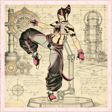 

В наличии: Коллекционная фигурка Juri из Street Fighter в стиле Amazing Yamaguchi от Kaiyodo Rinsen Technology – идеальный подарок