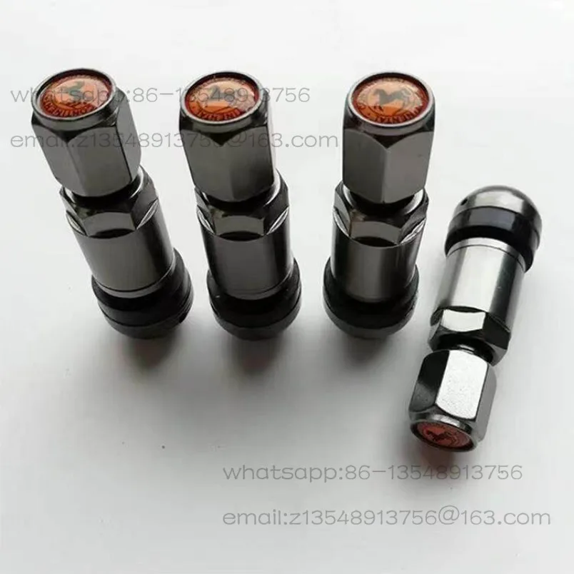 Spot quick delivery 7 general aluminum alloy vacuum tire valve, with valve core protective cover 4 pcs