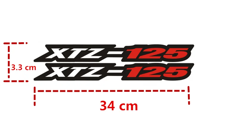 For YAMAHA XTZ 125 XTZ125E 2015-2021 Swingarm Swing arm Stickers Decals Stripes