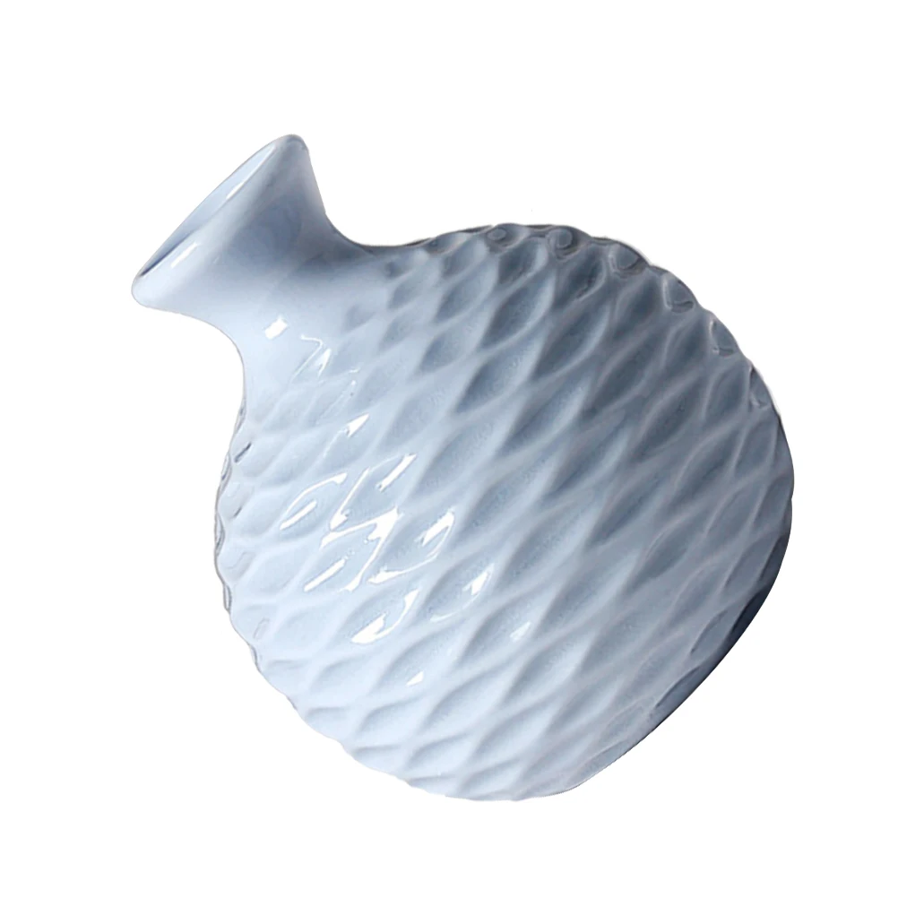 

2Pcs Mini Flower Vase Ceramic Elegant Home Decor Artistic Design for Fresh Bouquets Silk Flowers Gift Choice Ceramic Vase