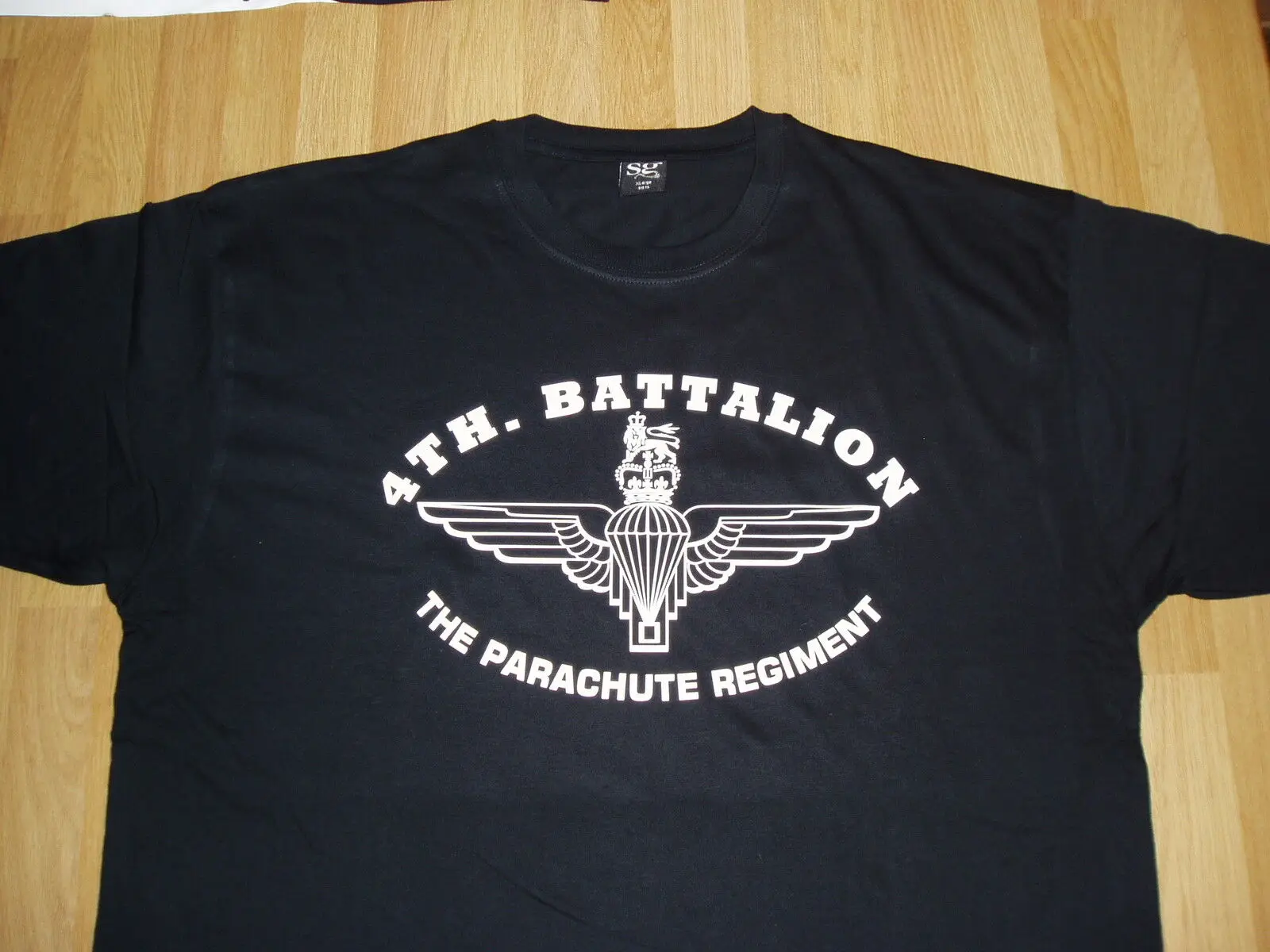 4 Para 4th Battalion The Parachute Regiment Men T-Shirt Short Sleeve Casual 100% Cotton Men's T Shirt