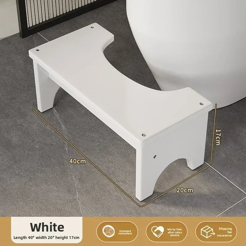 Multi-functional Toilet Footstool Children Adult Pregnant Women Thickened Assisted Footstool Squatting Toilet Stool
