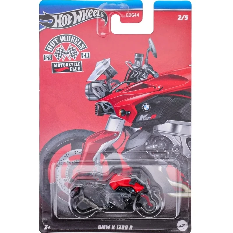 2025 New Cool Hot Wheels Motorcycle Ducati Honda Bmw Tred Shredder Moto 1:64 Diecast Vehicle Model Cars Gdg44 Boys Toys Gift