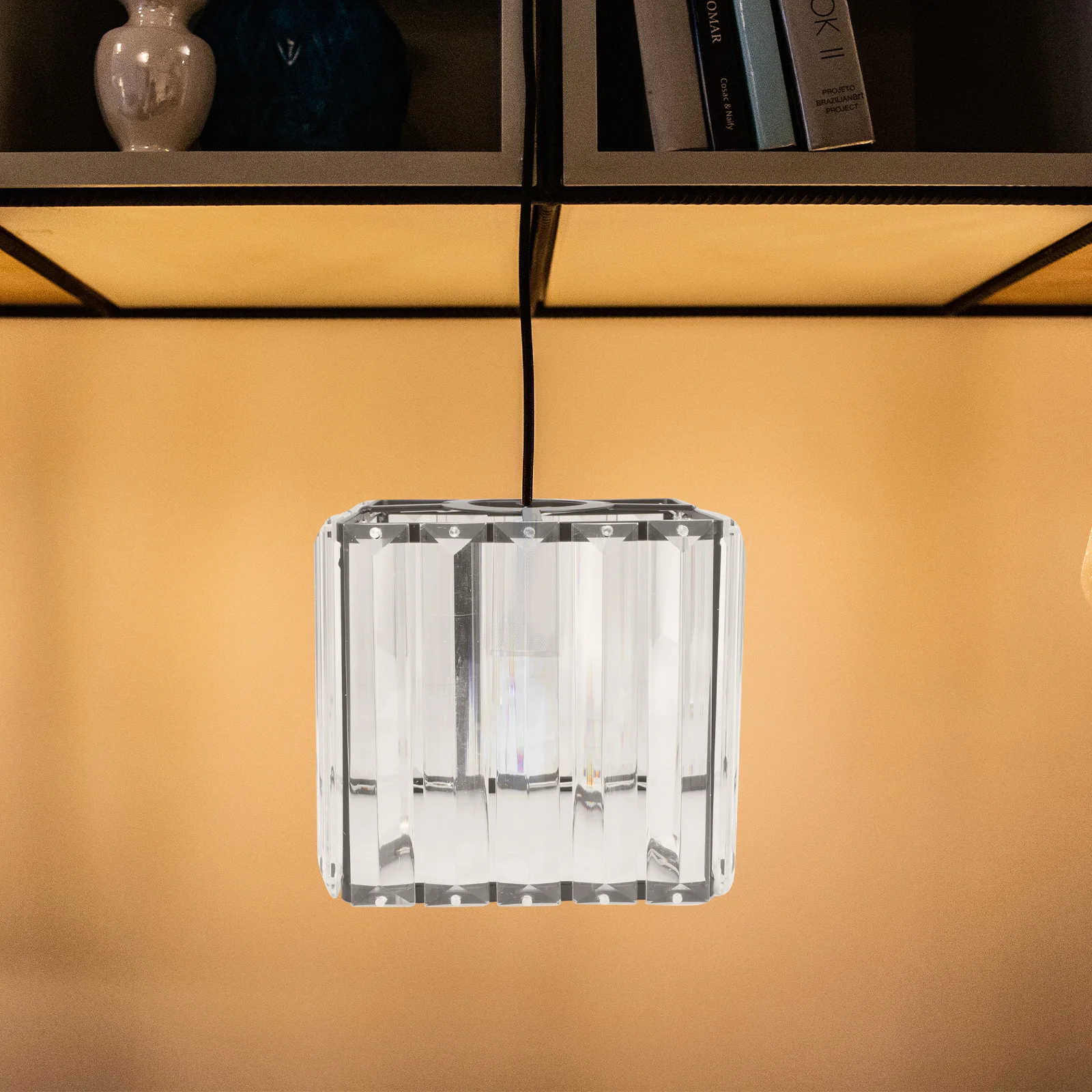 

Delicate Glass Ceiling Lampshade Artistic Stylish Light Cover for Home Decorative Use Dust Insect Protection Easy Install