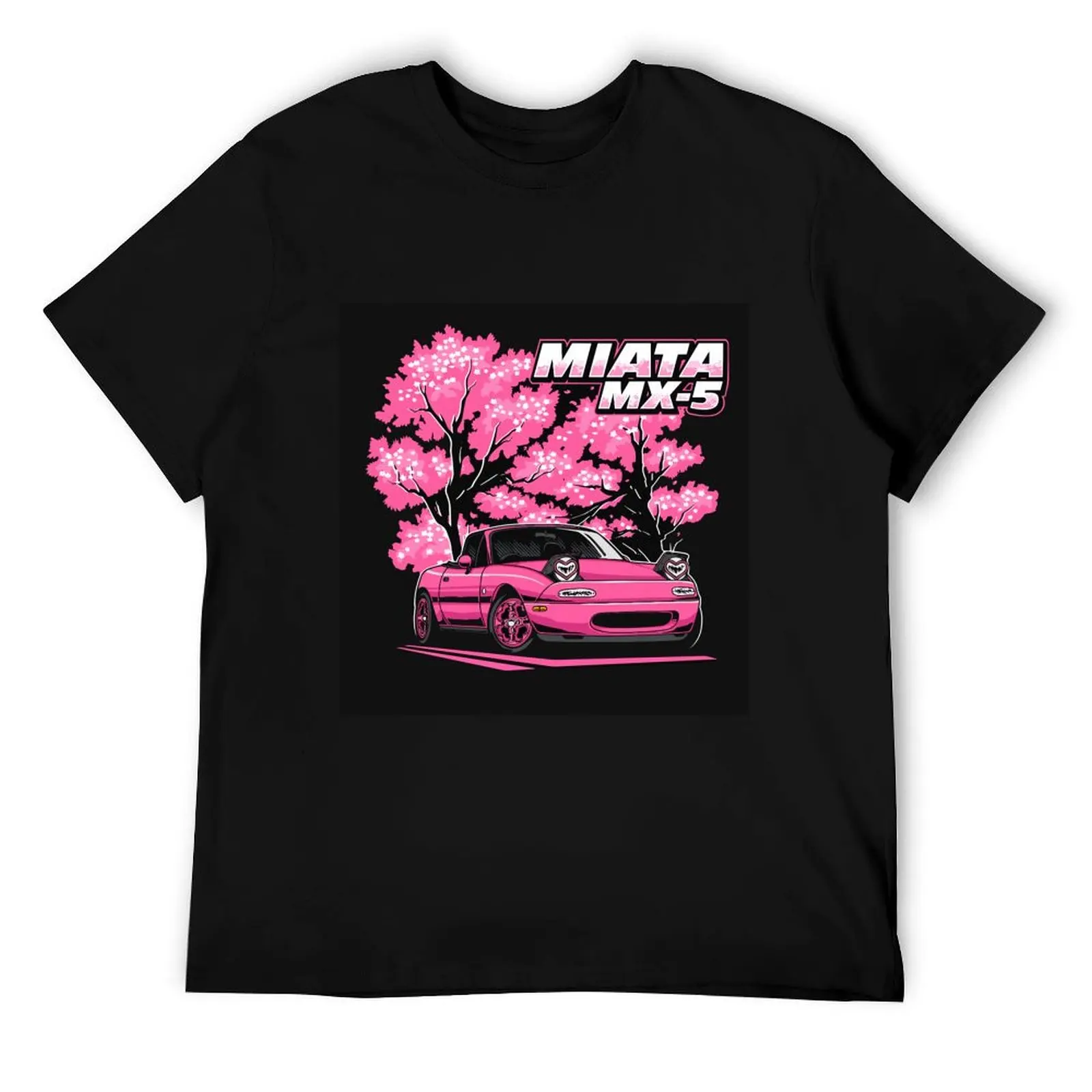 

Miata smile T-Shirt t shirt man luxury t shirts for man graphic vintage funny t shirts cotton T-Shirt