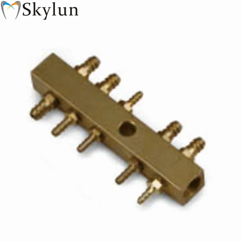 5PCS SL1223 Dental Valve with Multiple Direction Passage Multi-pass 10 Connectors Chair Unit Accessories for Dental Practice