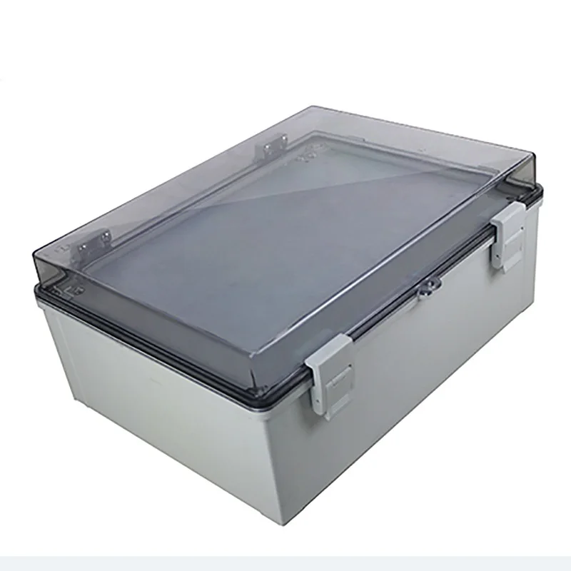 400×300×180mm Sealed Box To Cover Electric House Waterproof Transparent Juction Box For Electronic Projects With Inner Door