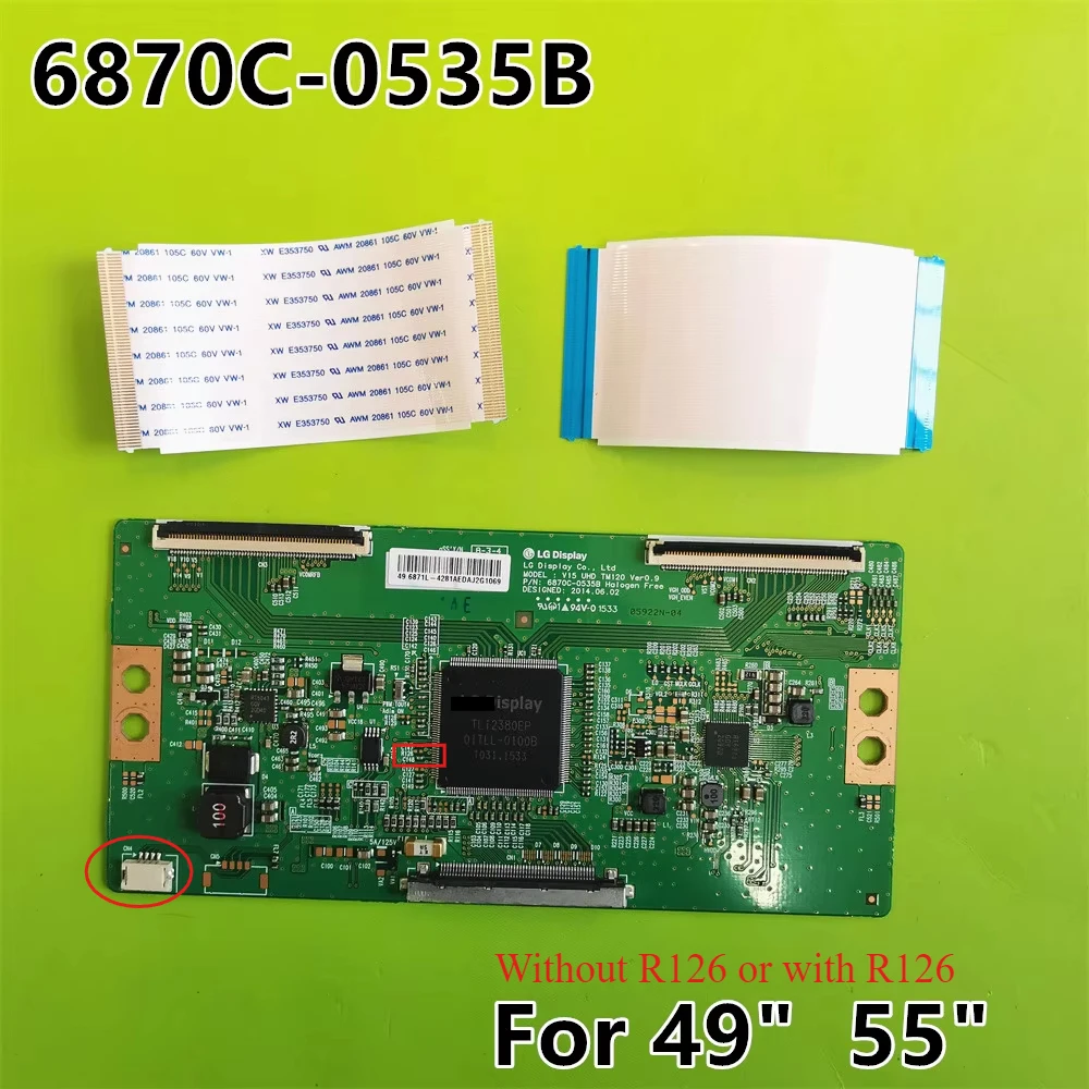 

6870C-0535B T-CON Logic Board 6871L-4281A 3828C 6871L-3939A Suitable For TV 55U6663DB U505CV-UMC8 LG 49UF690 LT55C860A D55U-D1