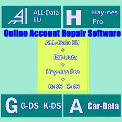 2025 New Online Account for Hay-nes pro Alldata Workshop Repair Software Easy Install Work Stable Car data Support Mobile Login