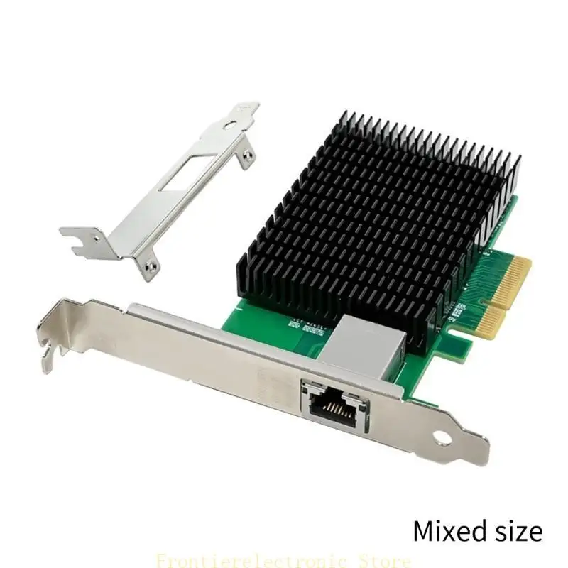 G8DB PCIEX4 10G بطاقة خادم المنفذ المفرد RJ45 CAT6A خادم Ethernet كفاءة