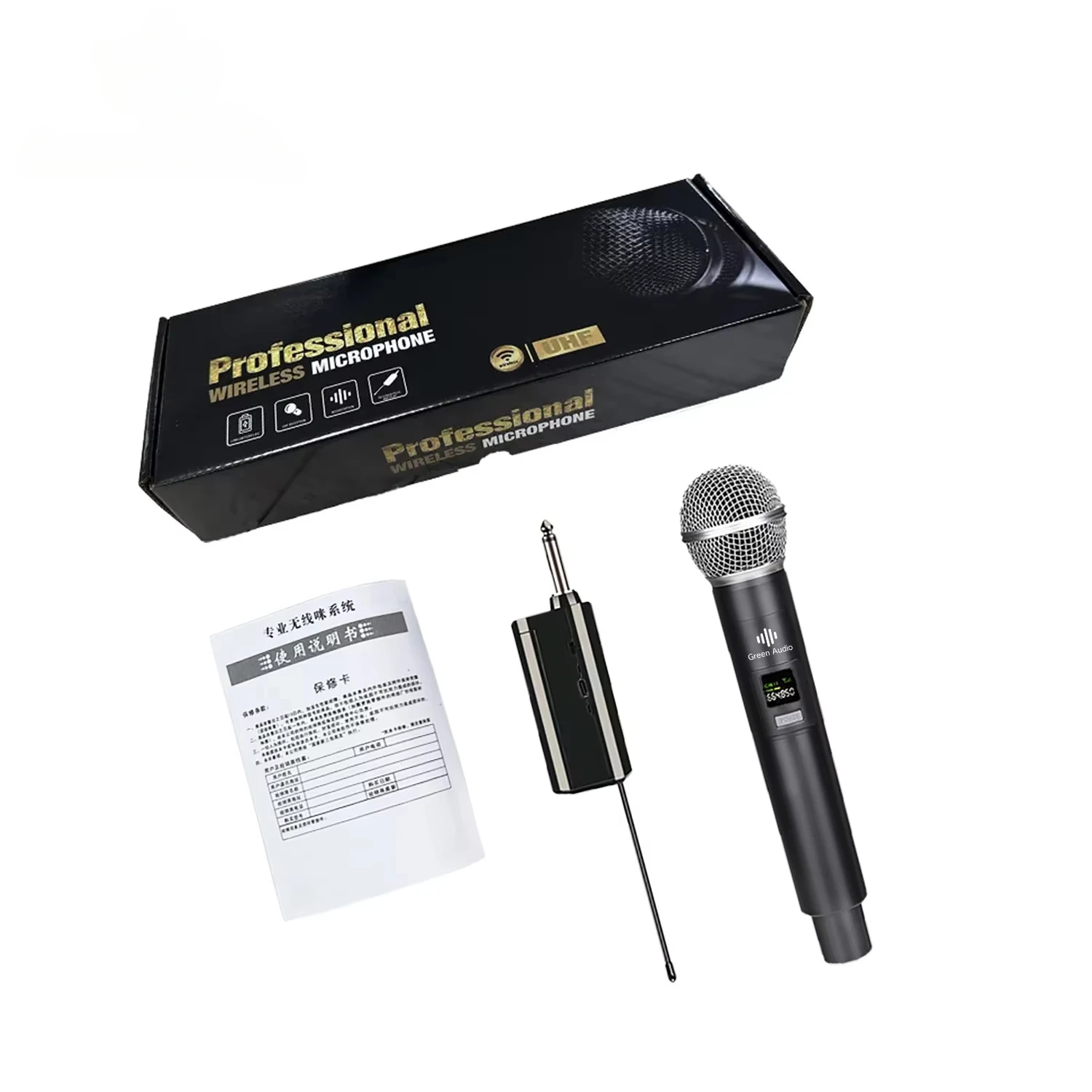

GAW-58P the Lowest Price Wireless UHF Microphone Karaoke Performance Outdoor Audio DJ Singing Ktv Conference With Receiver Mic