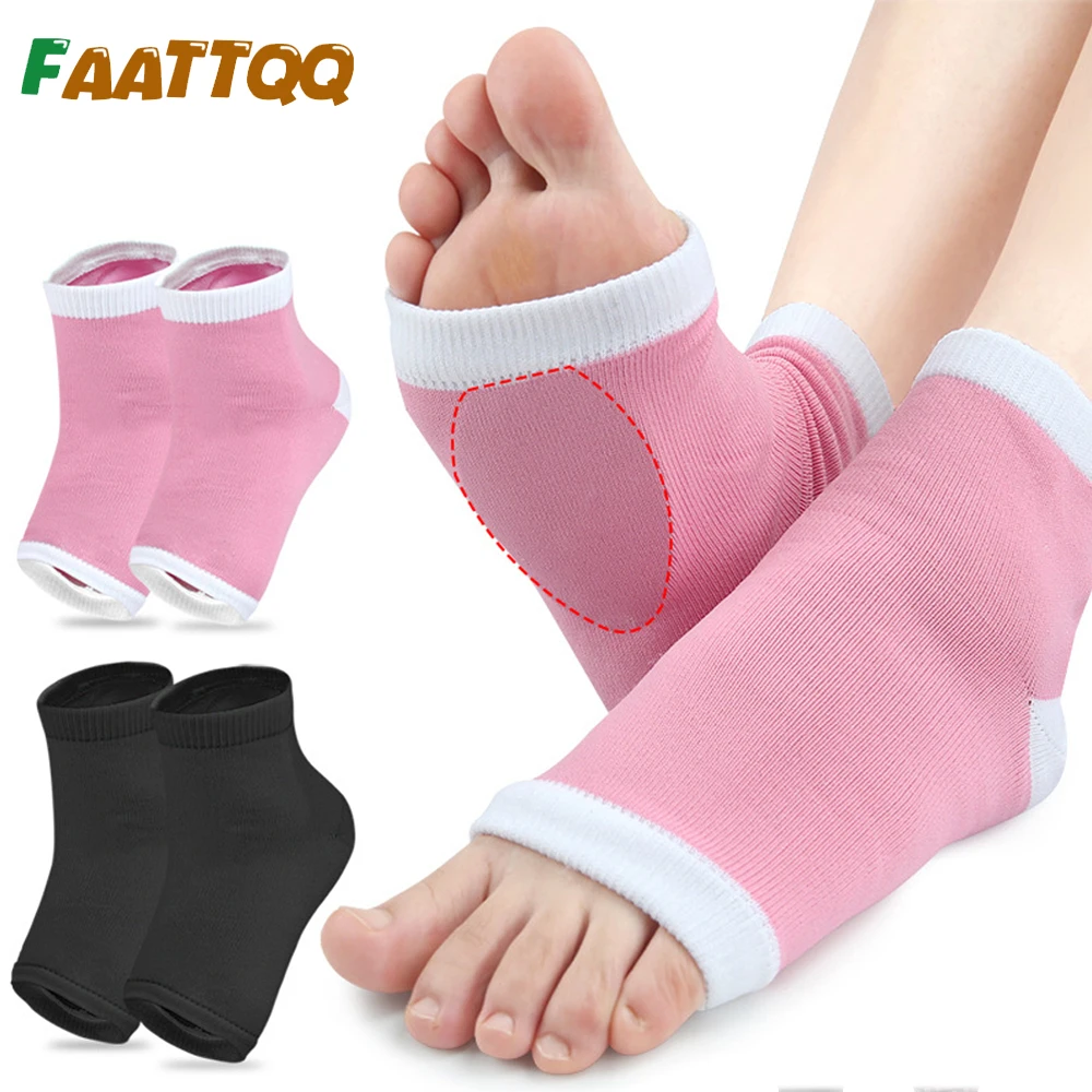 

1Pair Arch Support Sleeves Socks, Cushioned Arch Support Braces Gel Pads for Flat Foot Pain Relief Plantar Fasciitis Heel Spurs