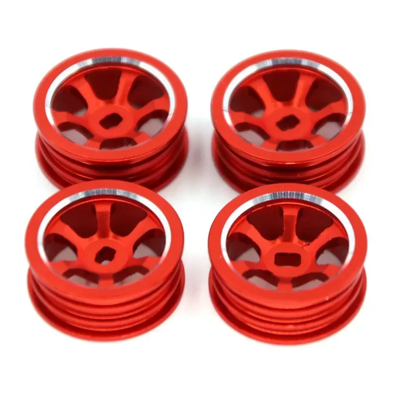 

4Pcs 1:28 Plastic Wheel Tires W/ Wheel Rims For WLtoys K969 K989 Trucks