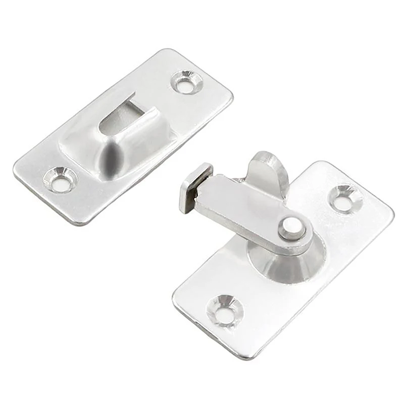 1PCS 304 Edelstahl Türschloss Riegel Rost-Beständig Einfache Installation Für Langlebig Für Tür Fenster Schrank