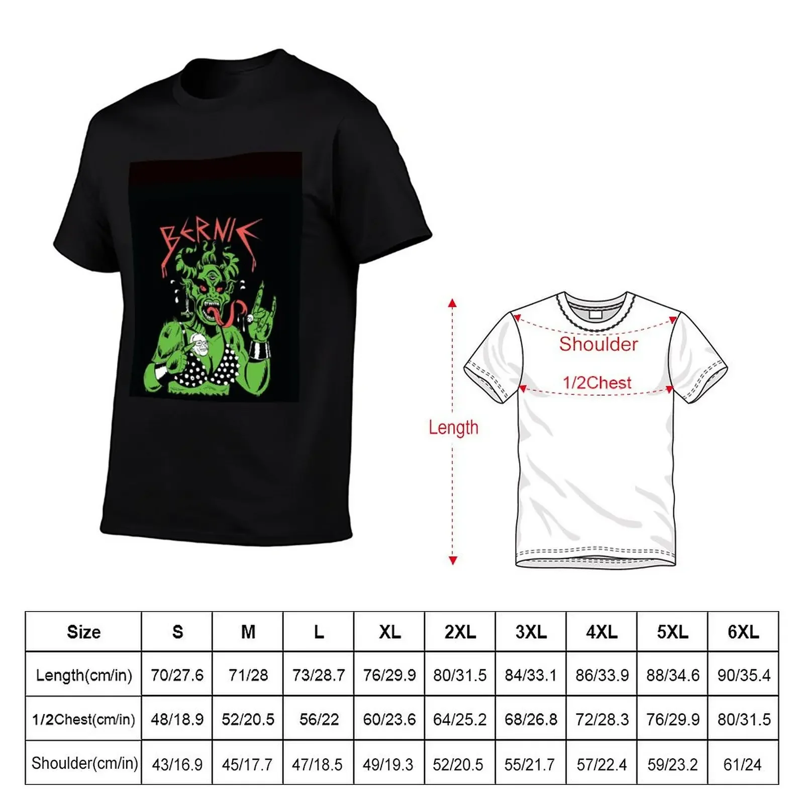 In League With Bernie T-Shirt summer clothes graphic t shirts quick-drying mens graphic t-shirts pack