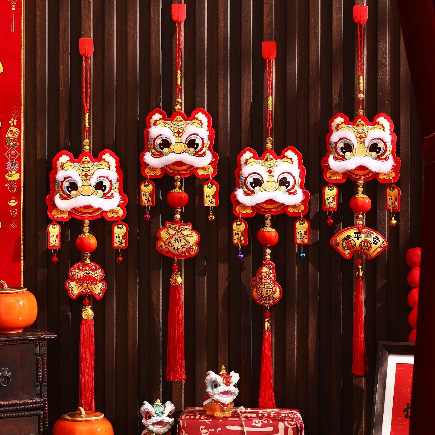 2026 السنة الجديدة الديكور الحصان العام الباب شرابة قلادة مهرجان الربيع الصيني شنقا الديكور Tet شنقا حلية #1