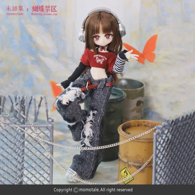 Collezione Unspoken · Ufficiale autentico Momo Girls' Body Series, bambola mobile MJD a otto punti, ornamento fatto a mano alla moda