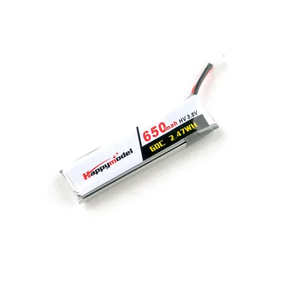 Happymodel 1S 3.8v 650mah 60C high voltage lithium battery Moblite7 special battery aircraft model toy accessories