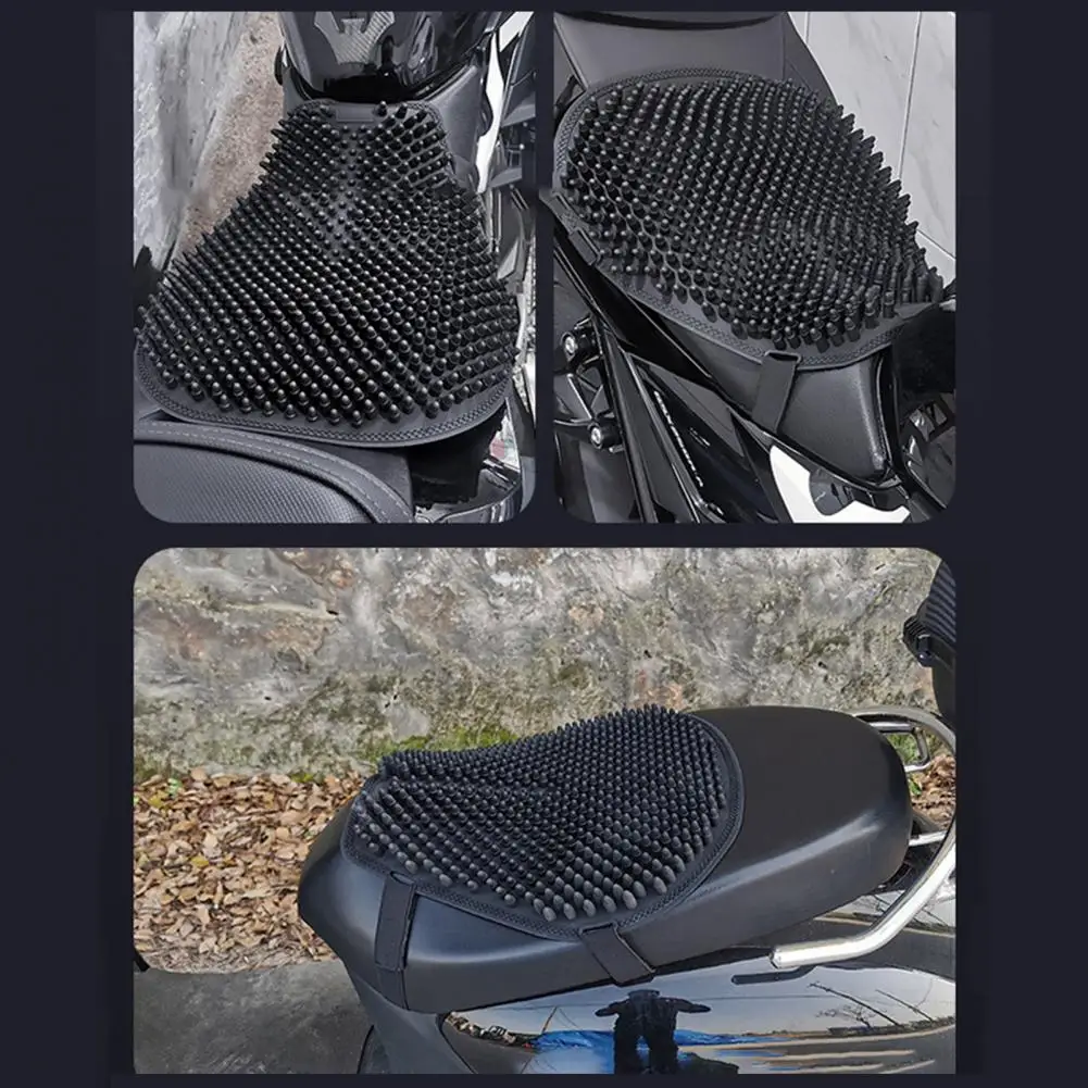 Seat Cushion Strong-Permeability Wear-resistant Motorcycle Seat Cushion Cover Comfortable Seat Cover for Electric Car