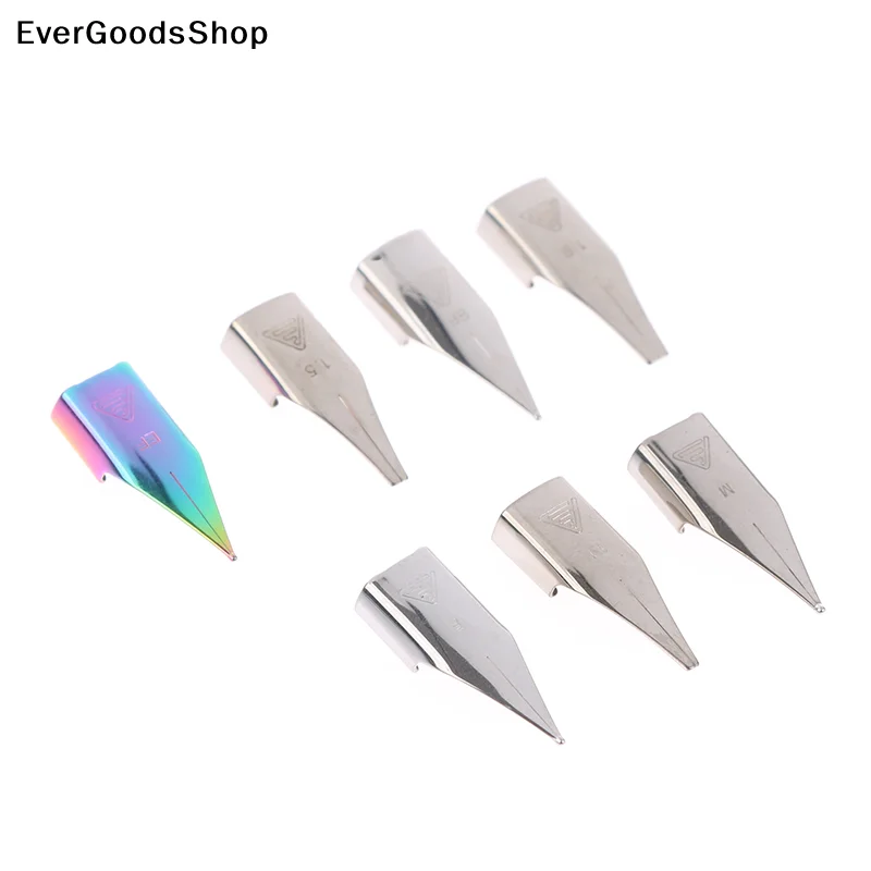 New 3pcs 757# Pen Nib Accessories Dazzling F/EF/M Art Nib School Supplies