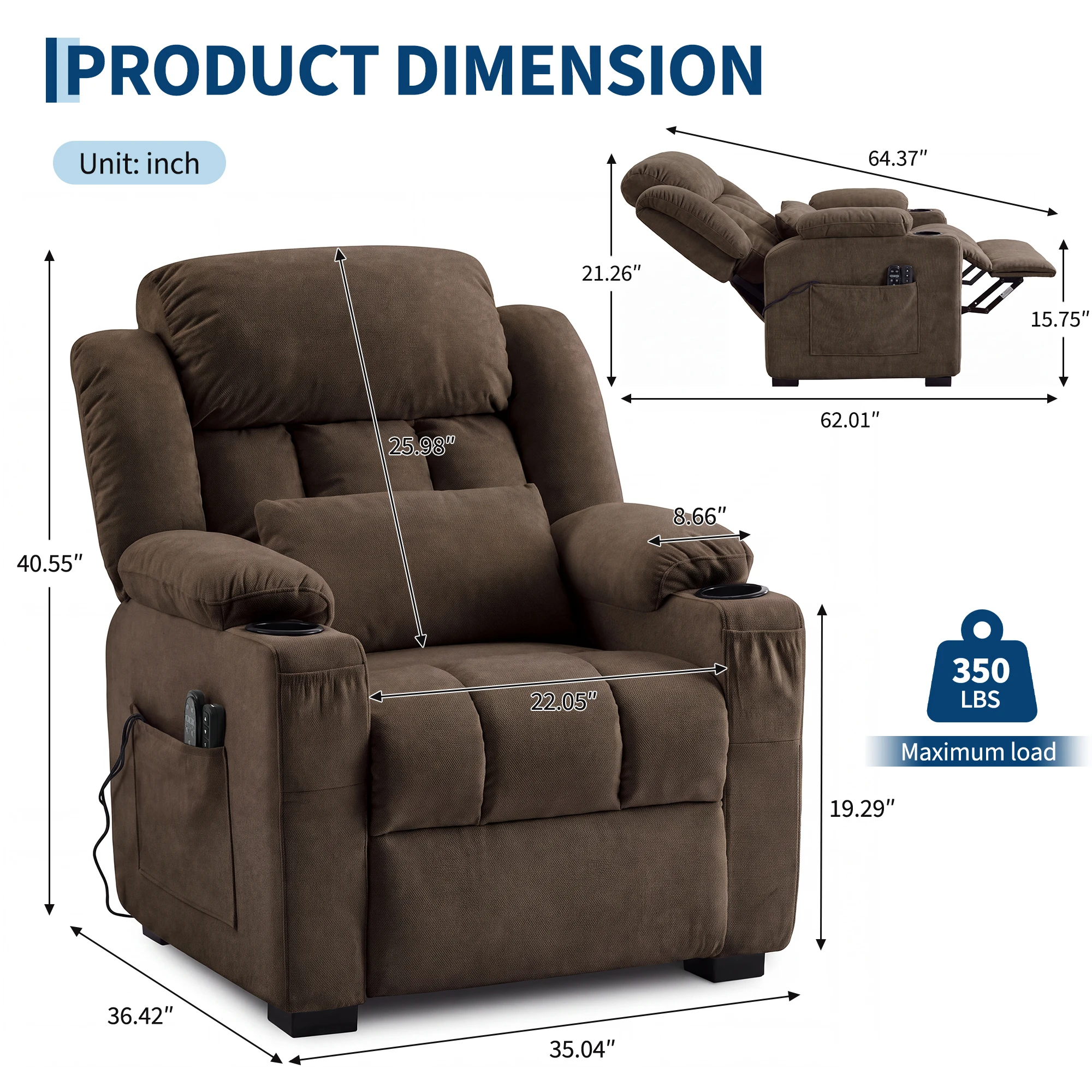 Poltrona reclinável elétrica c - Home Cinema Chairs avaliação e preço