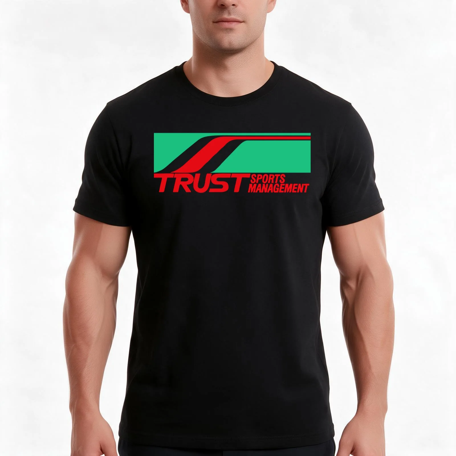 Trust Sports Management Merchandise T-Shirt Summer Casual Cotton Tee Oversized Streetwear Tops Vintage Graphic Print