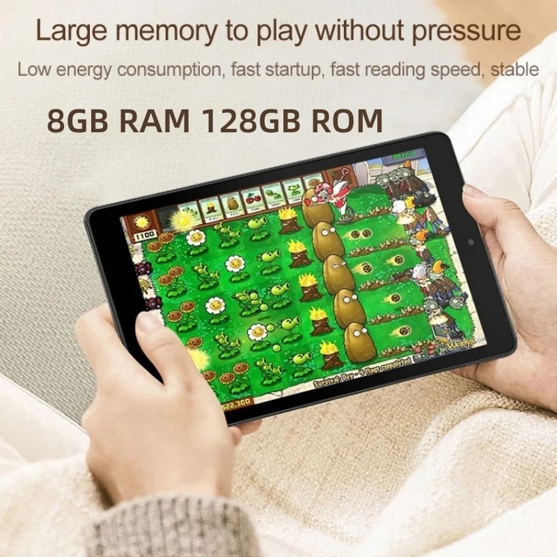 تابلت Windows 10 محمول 8 بوصة 64 بت Z8300 2GB + 32GB رباعي النواة للمكتب عالي الأداء 1280*800 IPS كاميرا مزدوجة