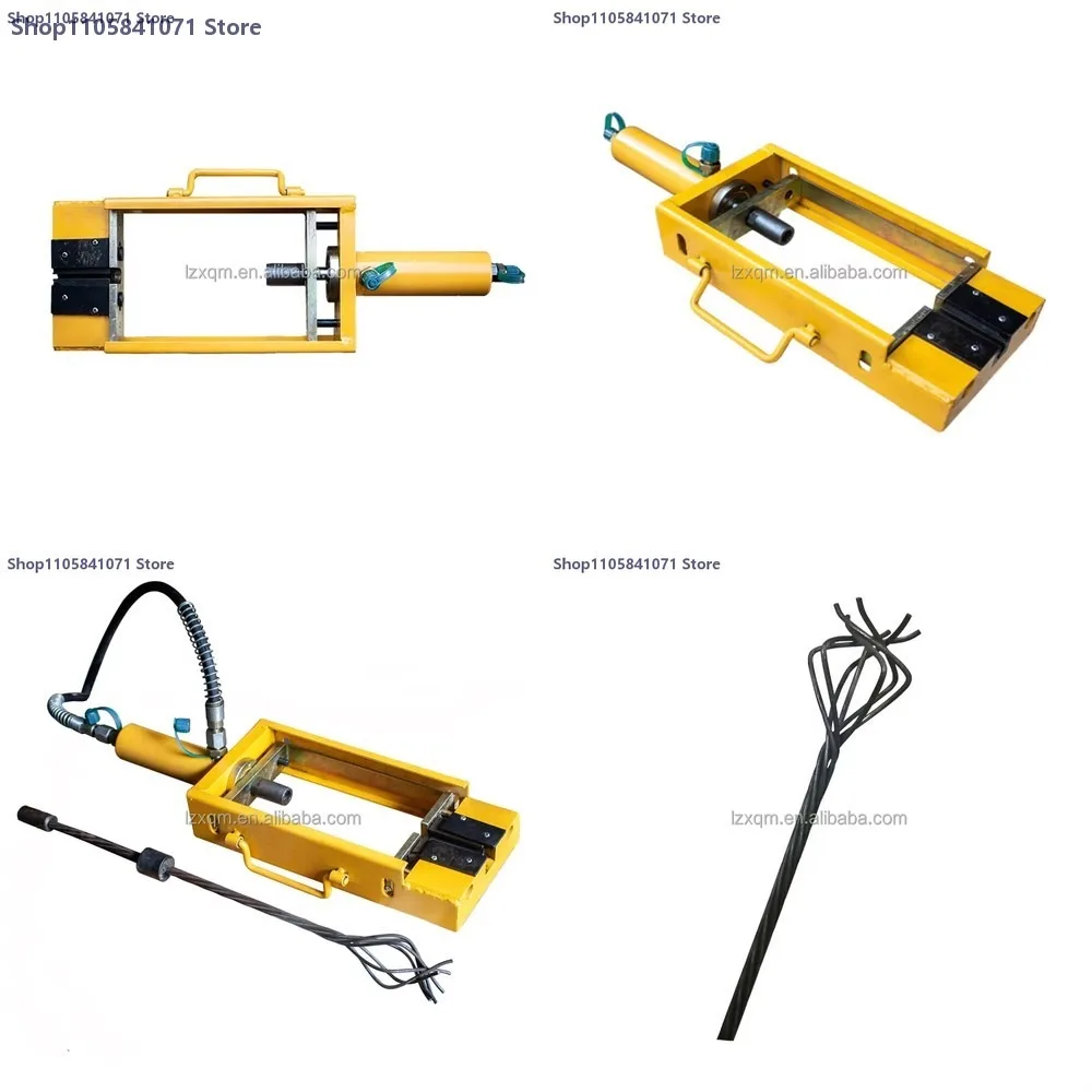 Pre-stressed Steel Strand Pear Head Hydraulic Press Machine for Onion Shape YH3 Embossing